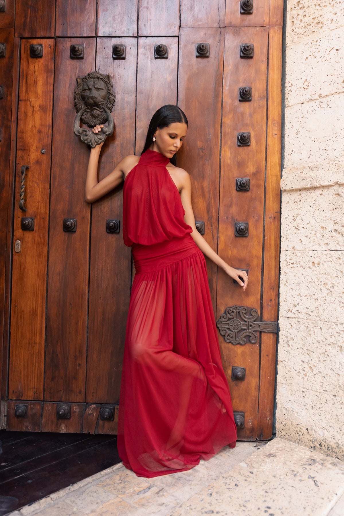 CALMA VELVET DRESS