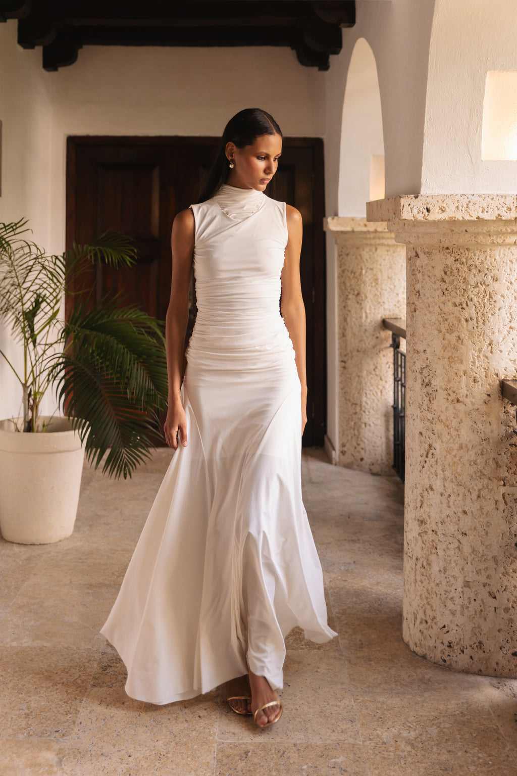 LEA SKIRT IVORY