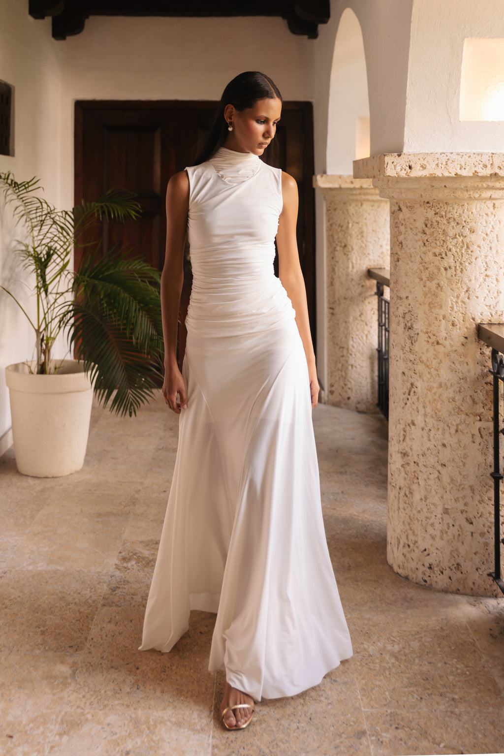 LEA SKIRT IVORY