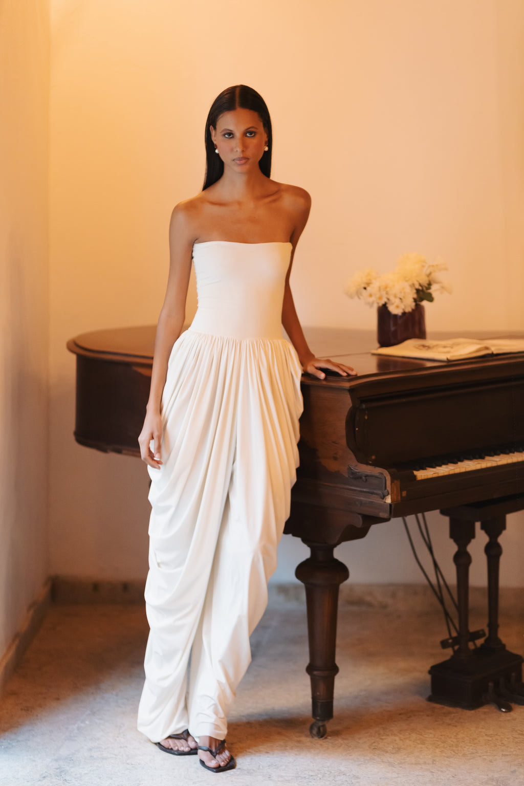 ELARA JUMPSUIT IVORY