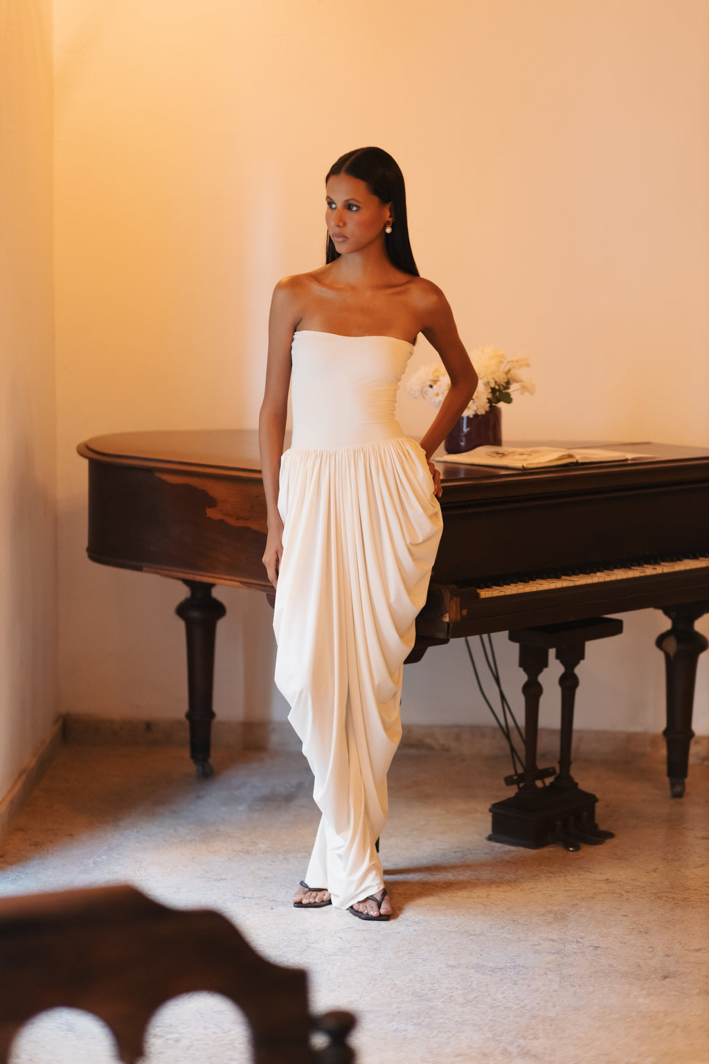 ELARA JUMPSUIT IVORY
