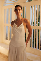 CLARA IVORY DRESS