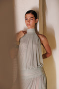 CALMA OLIVE DRESS