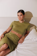 SOL OLIVE TOP