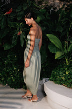 LUMINA OLIVE DRESS